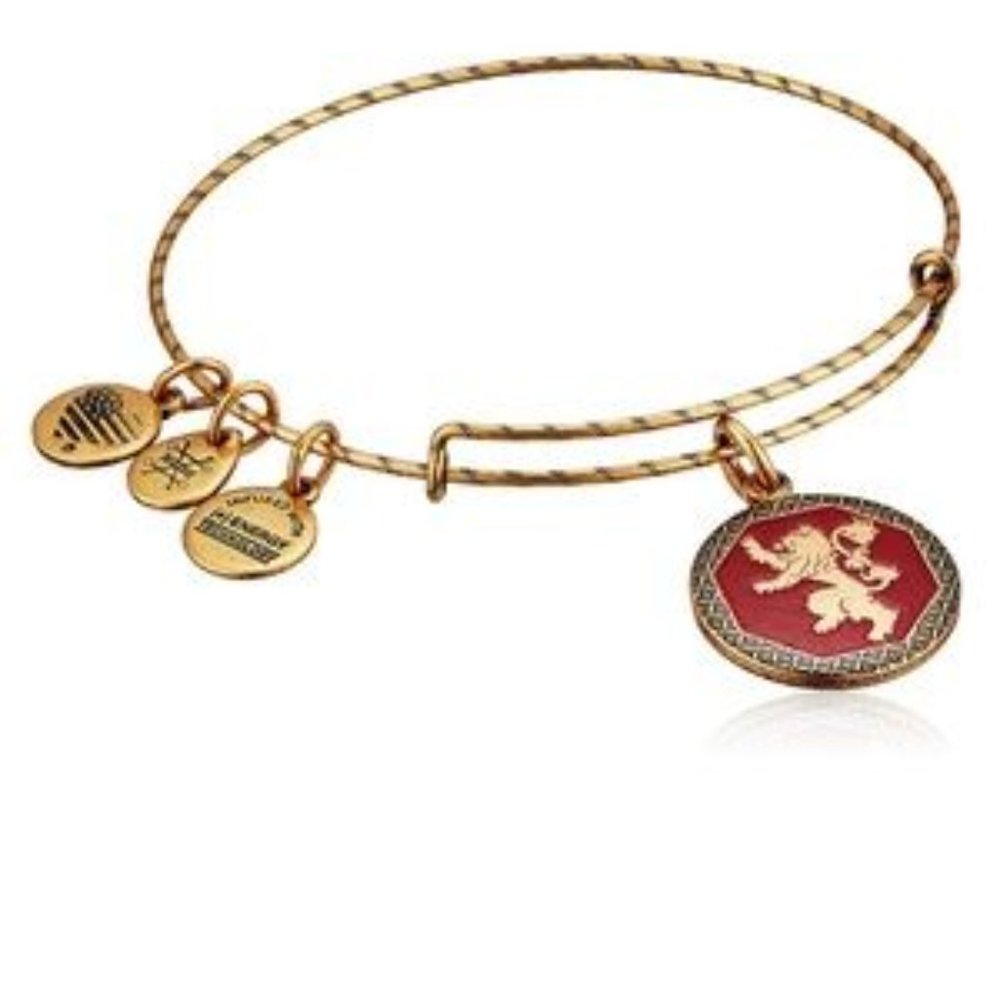 Alex & Ani Game Of Thrones Hear Me Roar Gold Bangle Bracelet